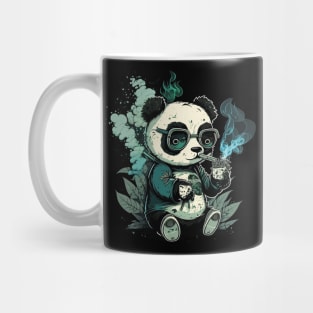 panda smoker Mug